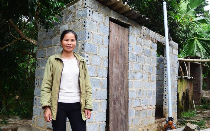 Building toilets to improve health in rural Vietnam