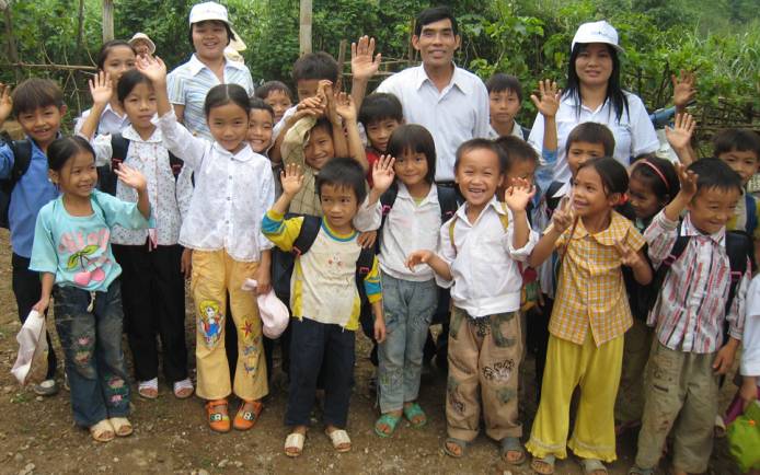 Ha reflects on two decades helping children in Vietnam