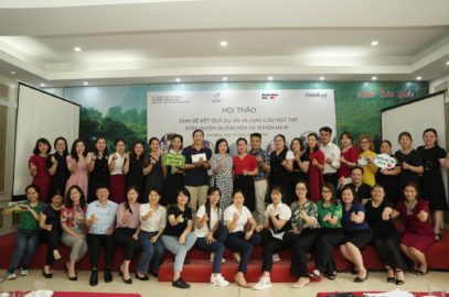 Workshop: Results sharing of project “My right to education” and learning exchange between Quang Hoa and Na Ri district