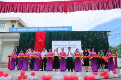 Inauguration and Handover Ceremony of the boarding house, cafeteria and kitchen at Quang Trong Primary and Secondary School, Cao Bang province