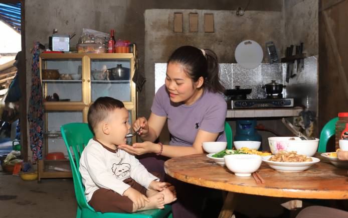 Linh và hành trình nuôi con khỏe mạnh